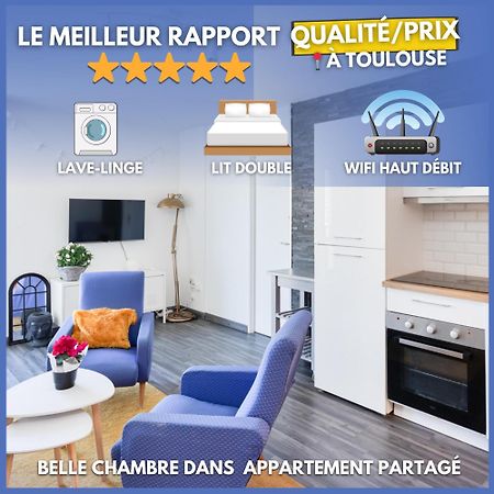 Chambre Privee - Tout Confort - Wifi Toulouse Kültér fotó