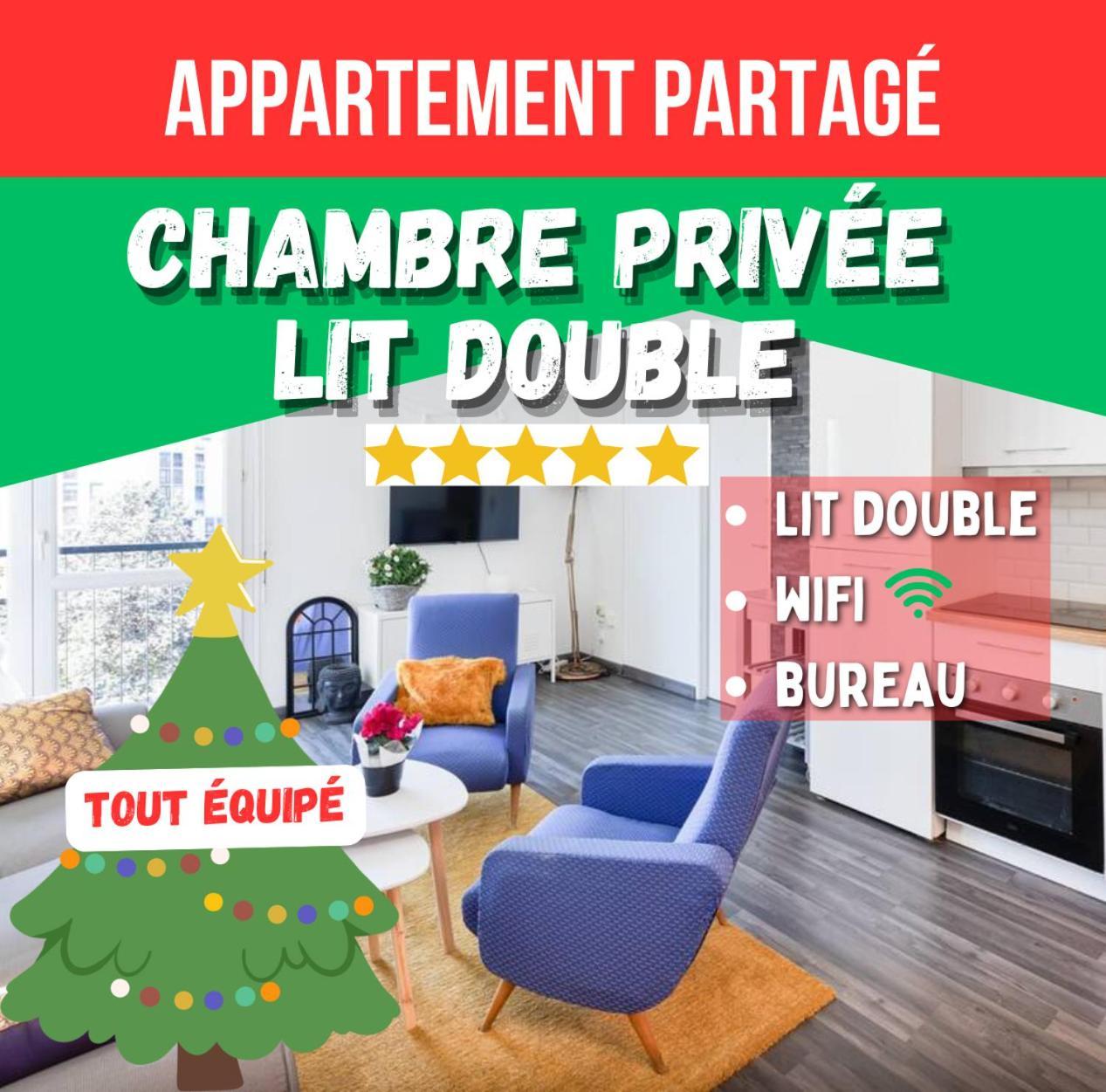 Chambre Privee - Tout Confort - Wifi Toulouse Kültér fotó